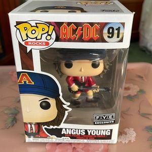 Pop Angus Young AC/DC in box never opened or taken out #91